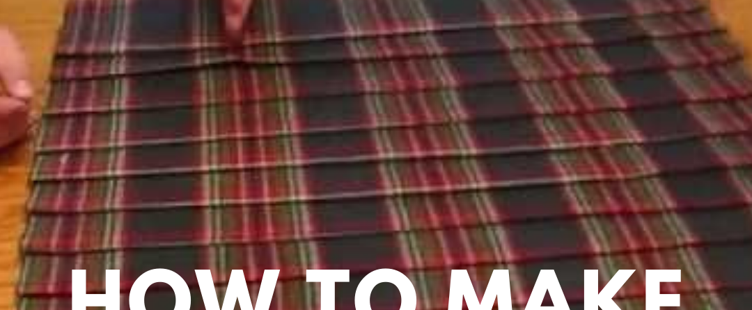 learn how to make a kilt, you can read our guide to make a kilt for yourself.