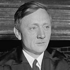 William O. Douglas closeup photo.